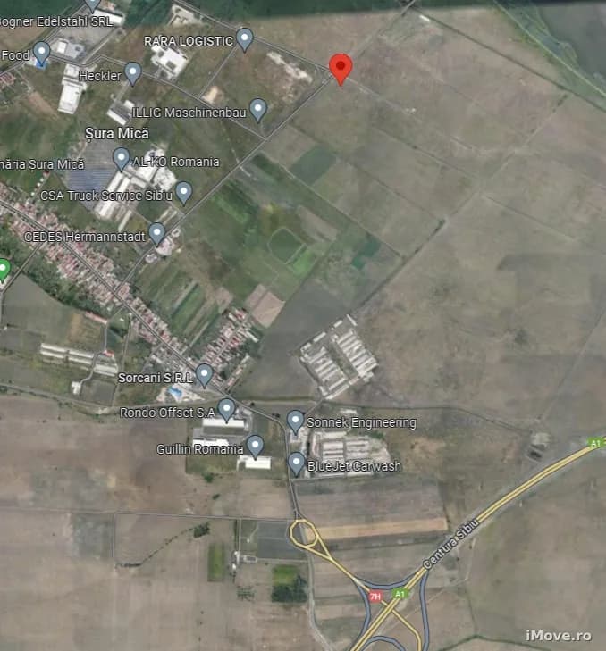 5000 mp Teren pentru dezvoltare in parc industrial