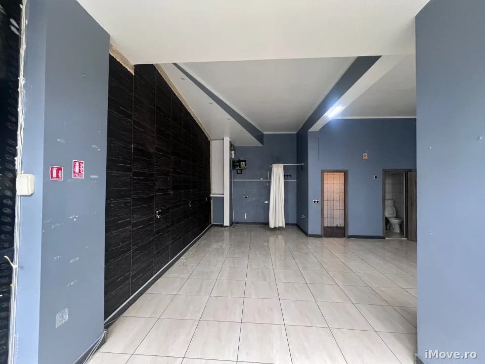 Spatiu comercial de inchiriat Ostroveni Valcea, 50 mp, 2 grupuri sanitare