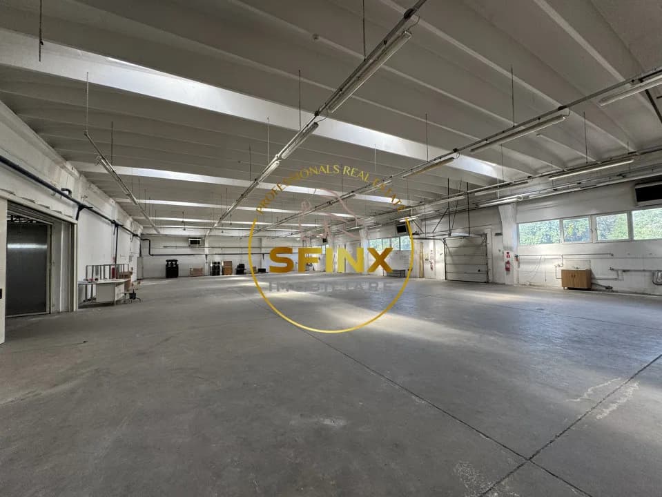Spațiu industrial modern, 15.000 mp teren, 5.300 mp construiți, DN1A