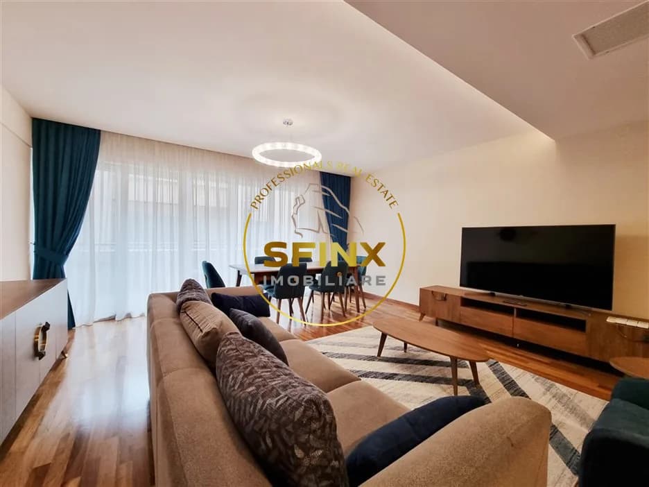 Nordului, near Herastrau Park, 4 rooms, furnished, 2 parking places, storage
