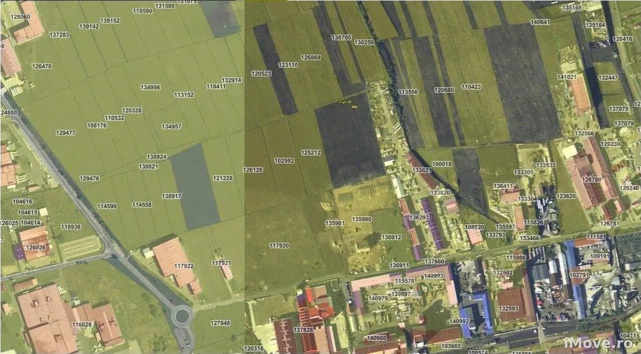 10 000 mp Teren constructii industriale Sibiu Vest