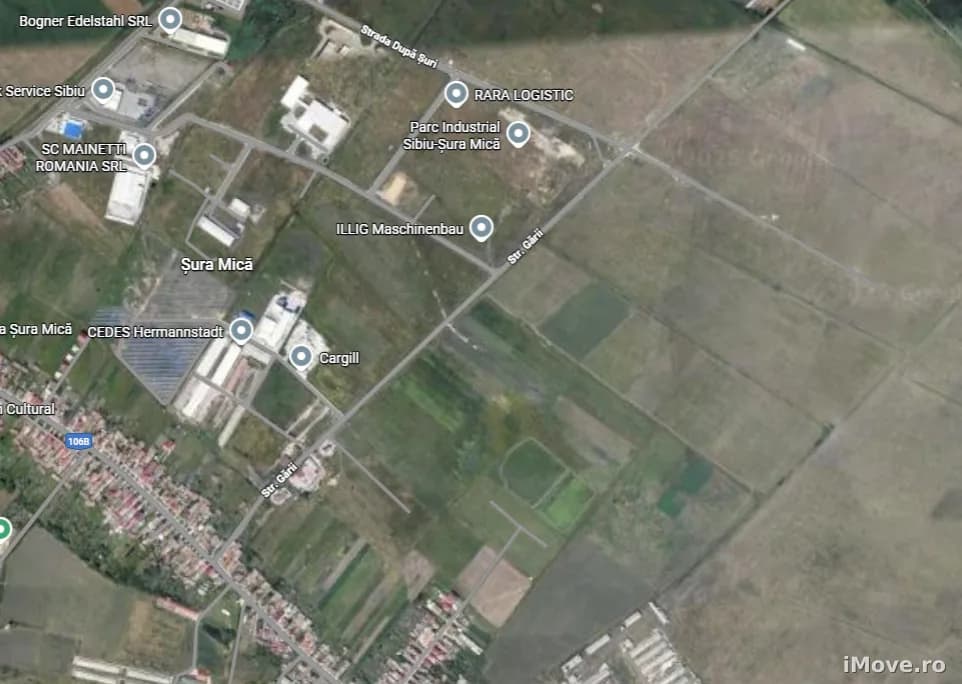 4 ha Teren pentru dezvoltare in parc industrial