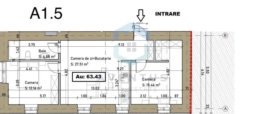 Apartament ultracentral Clinicilor