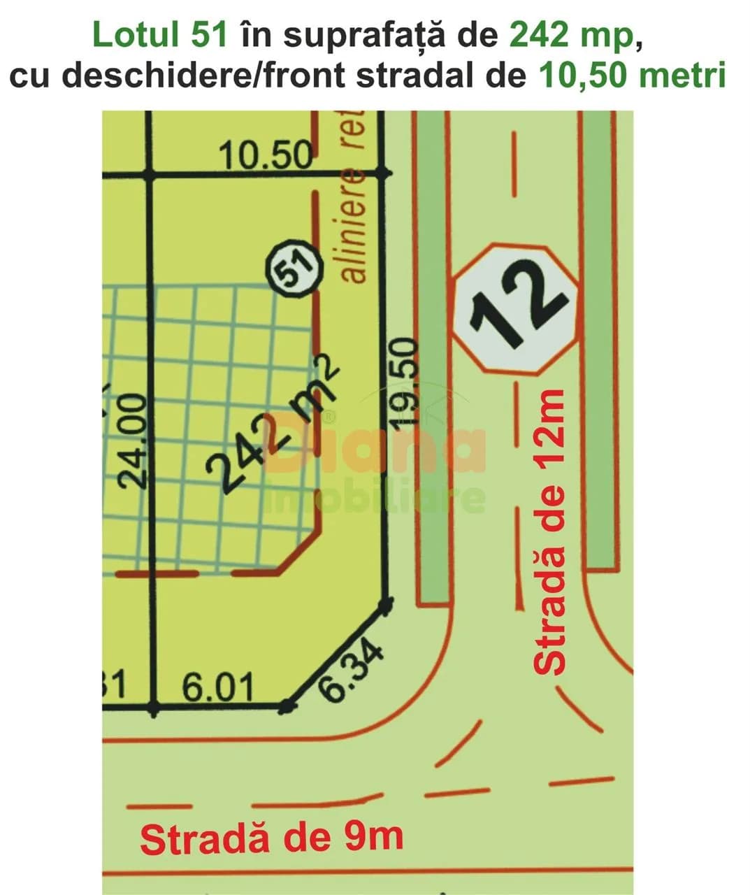 Stai așa! Vând teren intravilan în Sibiu, str Viile Sibiului.Construcțiii case individuale.