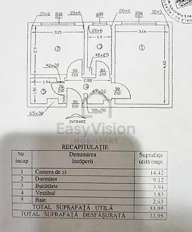 Apartament 2 camere / Sector 2 / Pantelimon