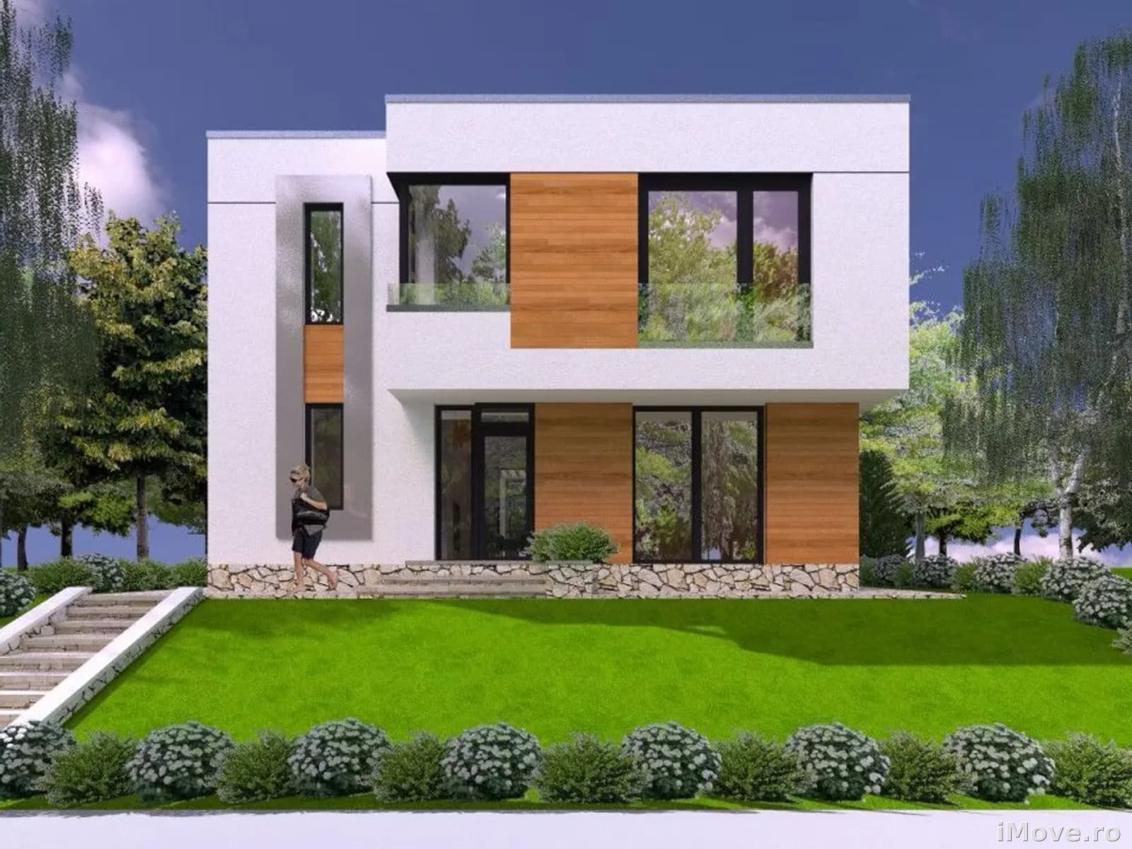 Casa noua stil mediteranean de vanzare in Cartierul Tineretului