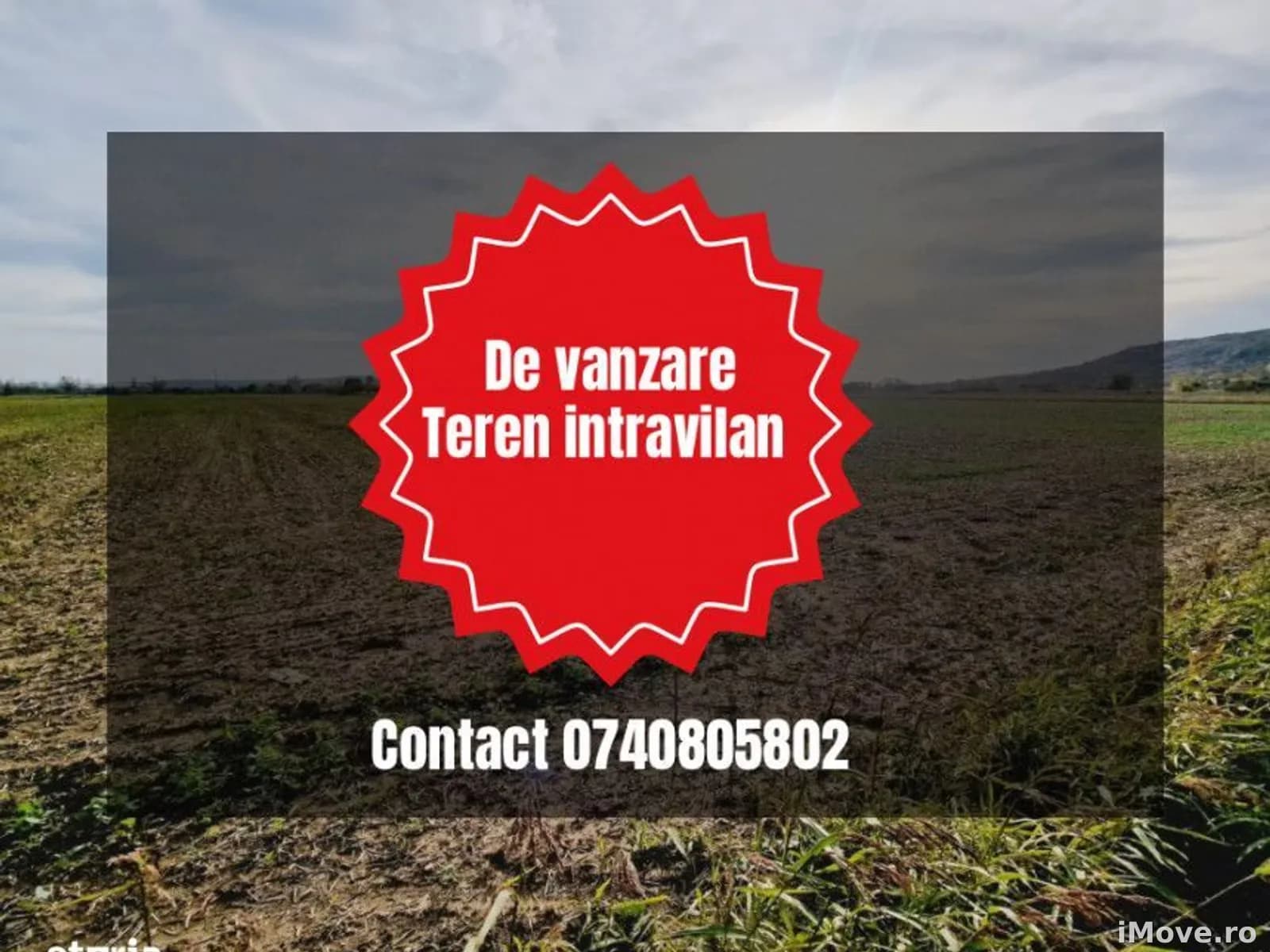 Spre vanzare TEREN Intravlian
