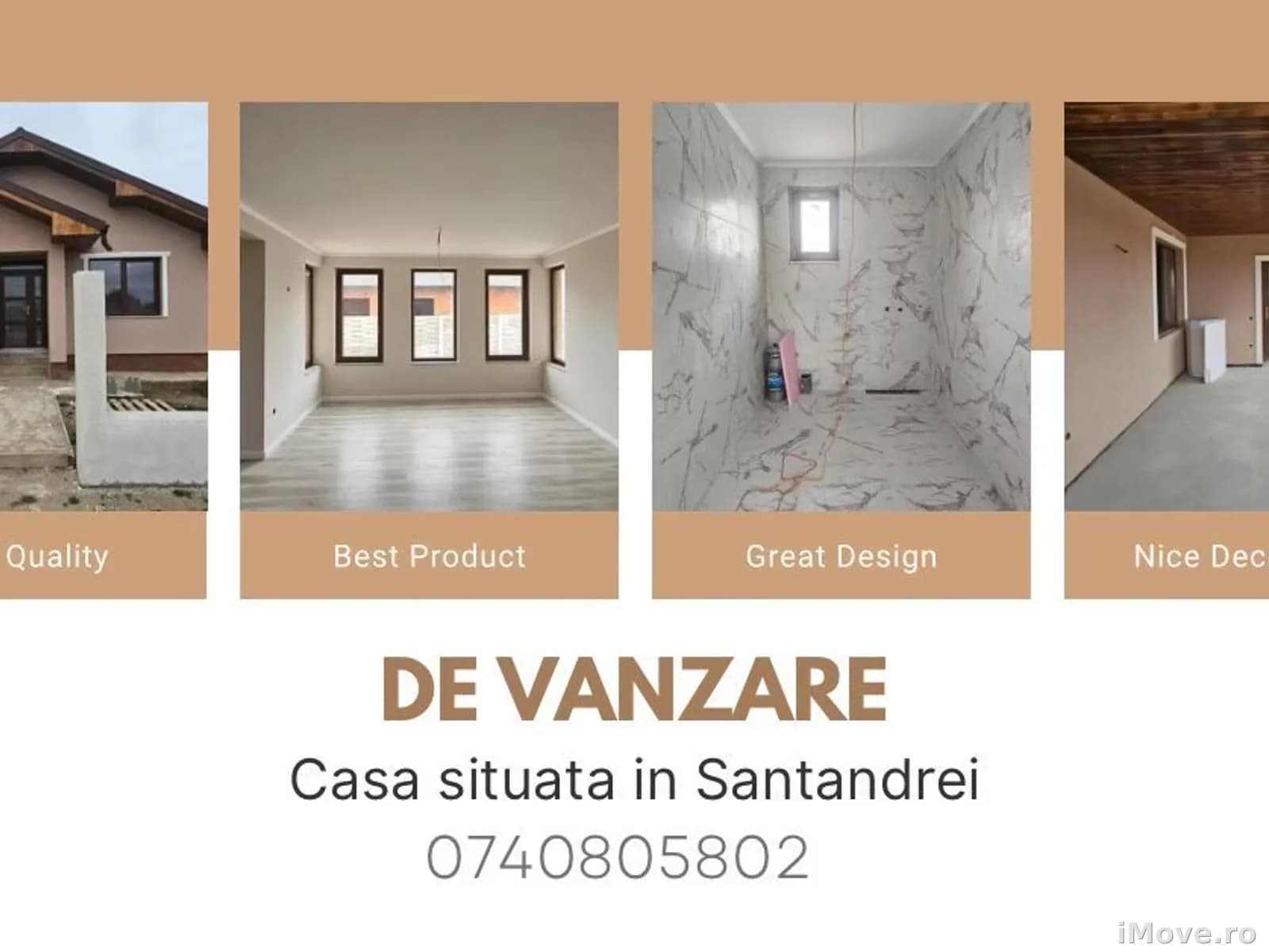 Casa noua finisata, de vanzare, situata in Santandrei Oradea !