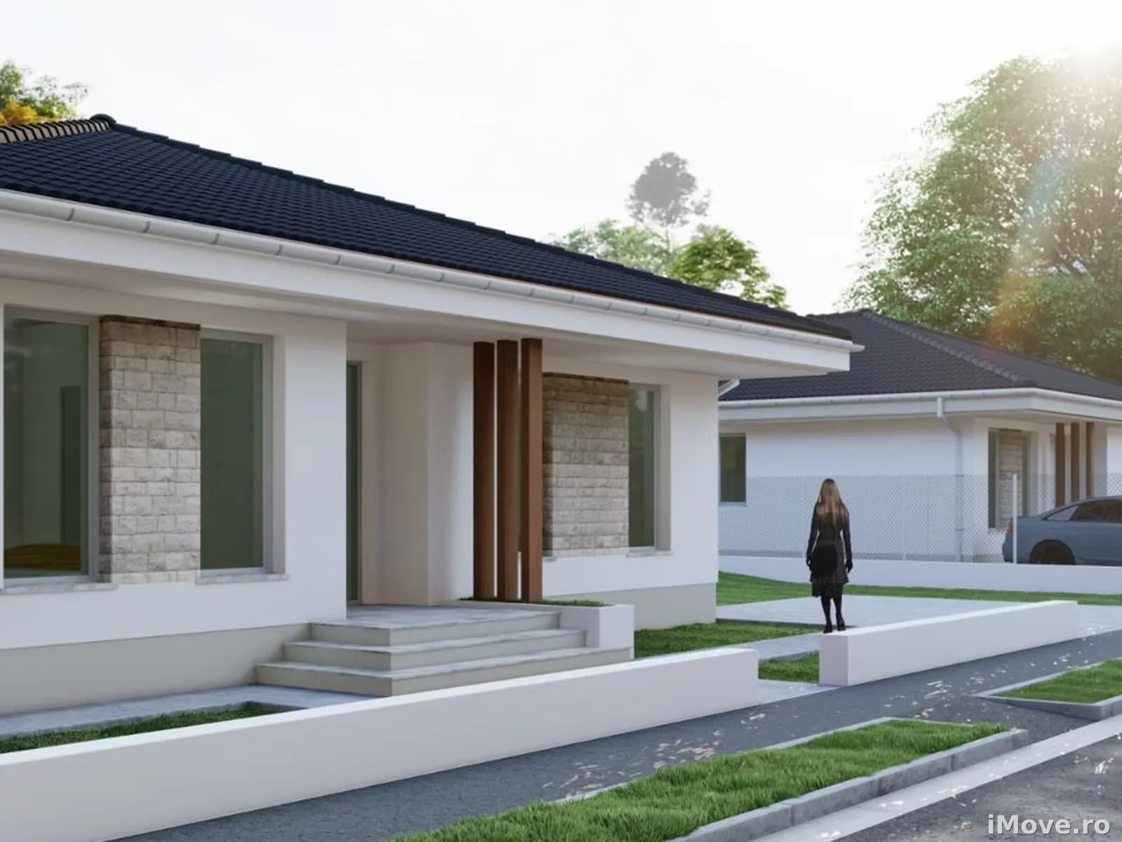 Casă nouă de vânzare –plan parter – Cartier Grigorescu, Oradea