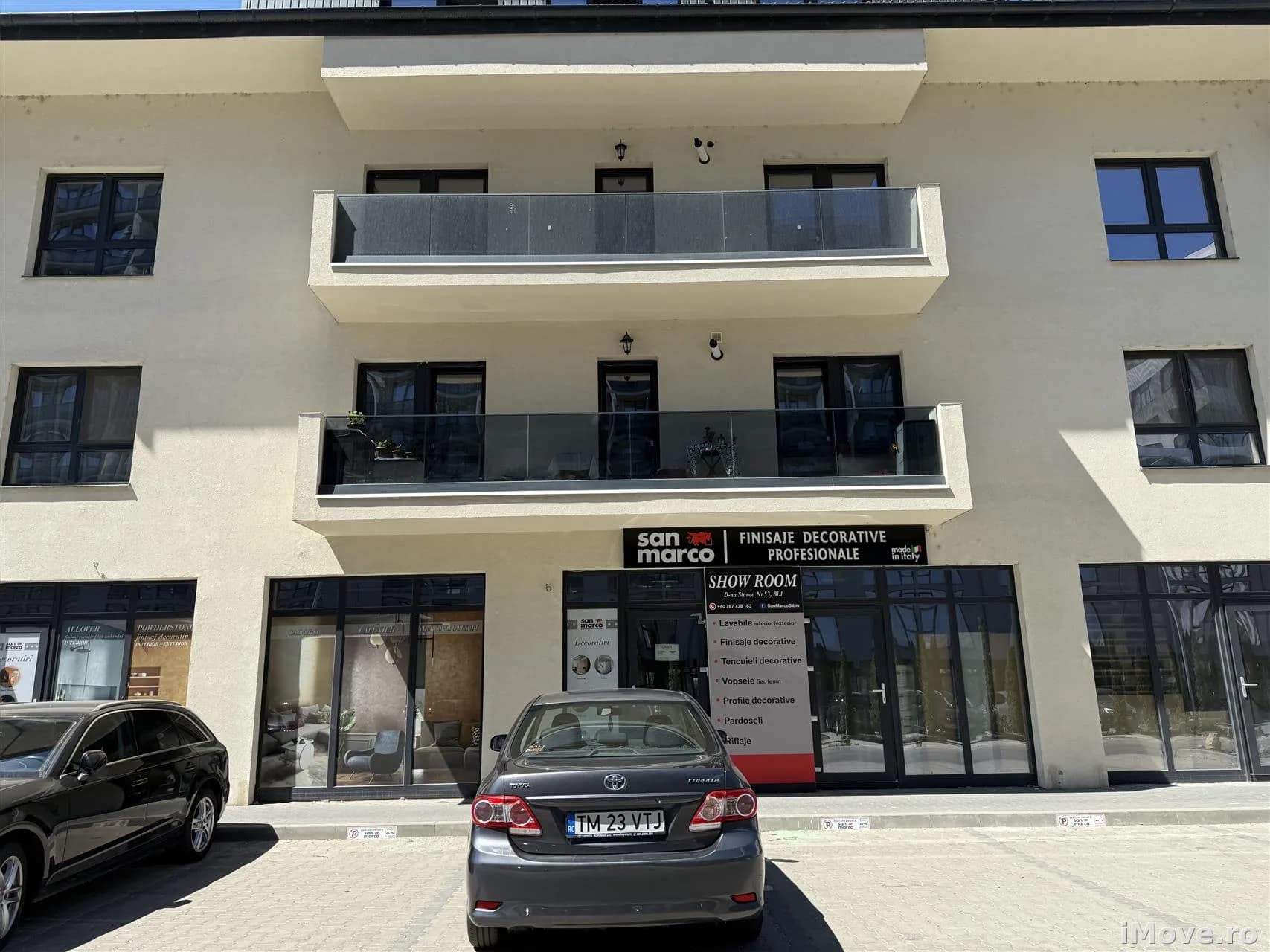 Spatiu comercial 76 mpu cu vitrina stradala 6 ml 4 parcari pe Doamna Stanca