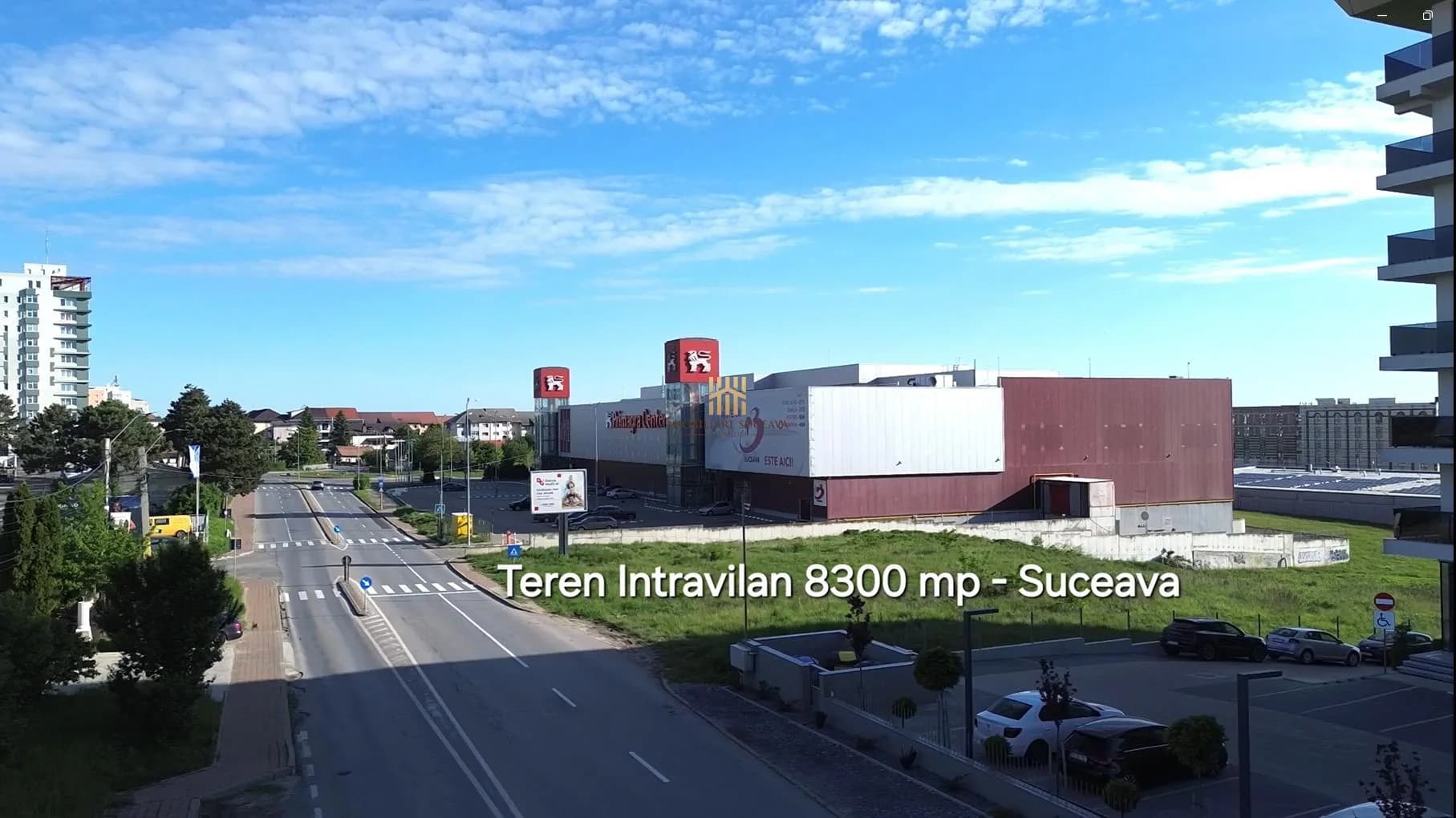 Teren 8300 mp la E85 Intrare in Suceava De Vanzare 0727817187