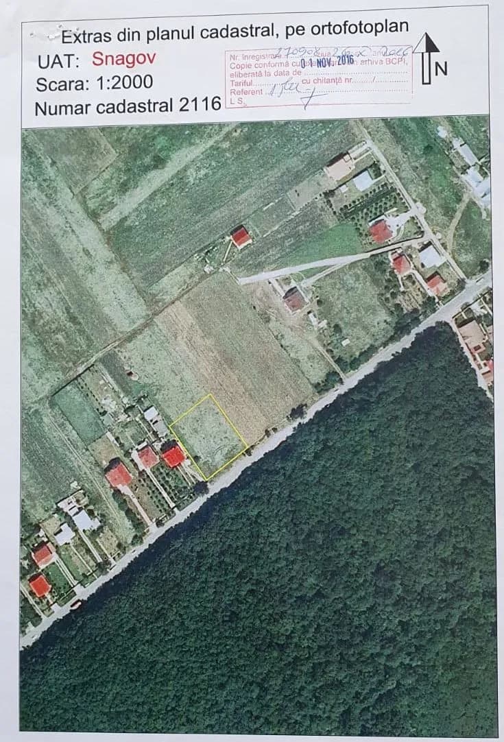 Teren intravilan in Vladiceasca, Snagov