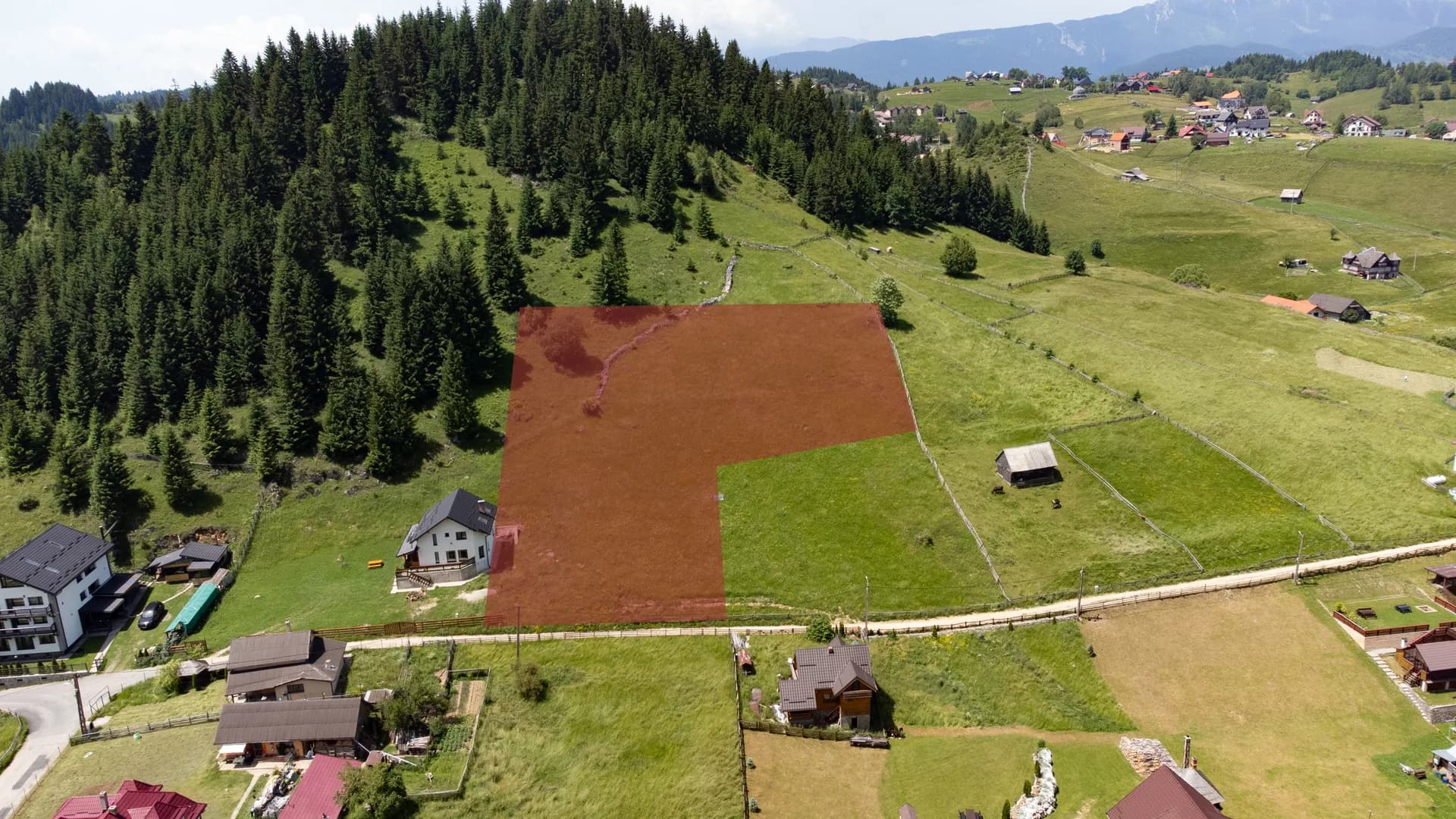 Teren Fundatica intravilan 4500 mp