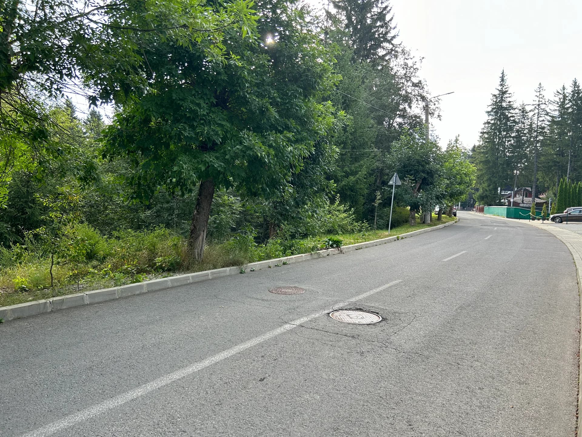 Teren generos de 8.267 mp în Predeal, Strada Nicolae Bălcescu.