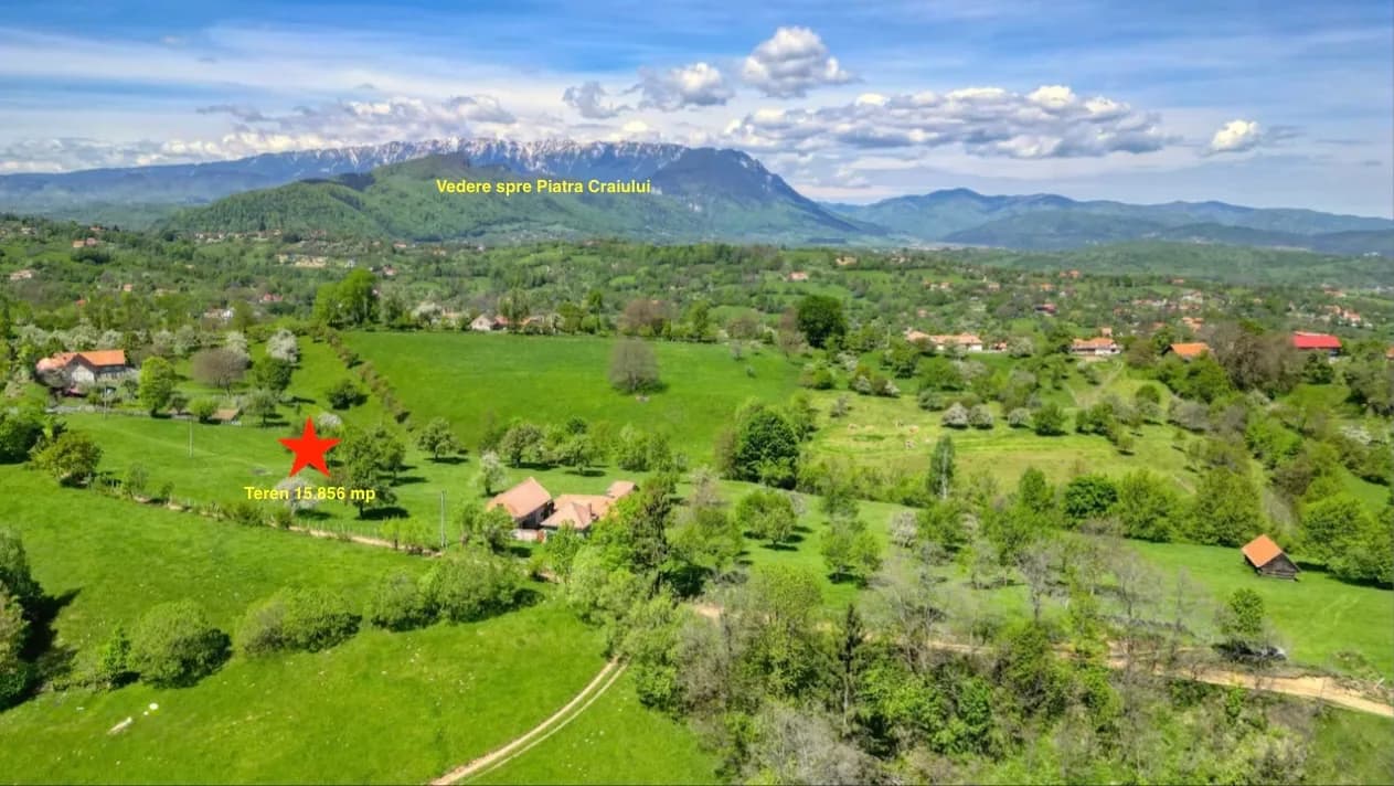 Teren 15.856 mp în Bran Sohodol | Ideal dezvoltare turistică