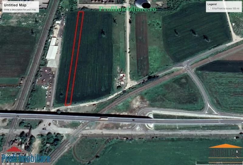 Teren 5.000 mp pentru diverse activitati cu acces din sosea strada Ovidiu in fata la CET Arad
