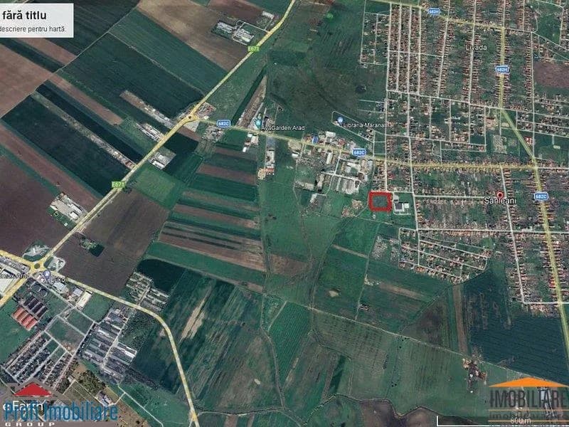 Teren intravilan 10.000mp cu utilitati, imprejmuit, Loc. Sanleani langa Amatex