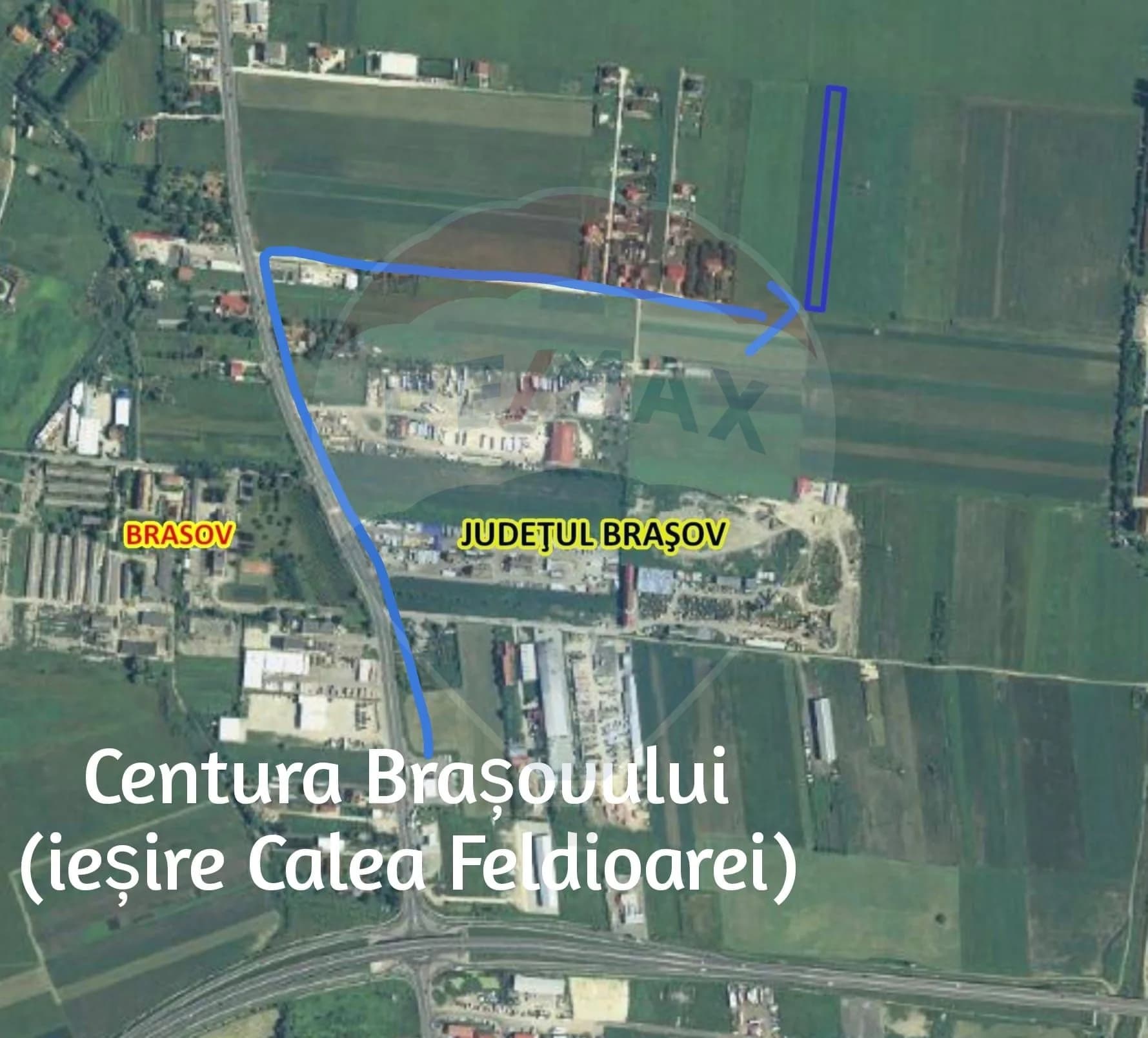 Teren 2730mpx2 Brasov-Stupini / Strada Plaiului