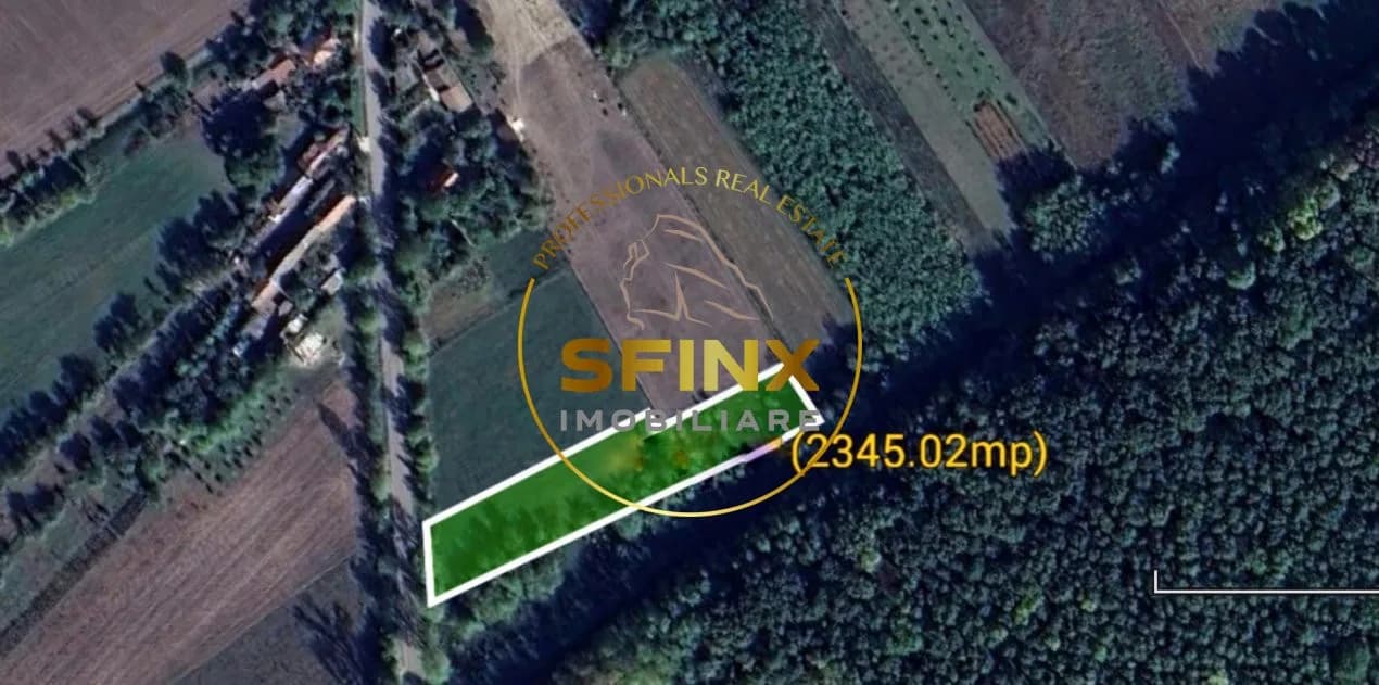 Teren intravilan langa padure Cornatelu Dambovita